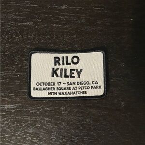 Rilo Kiley Tour Patch from San Diego, CA, October 17th show